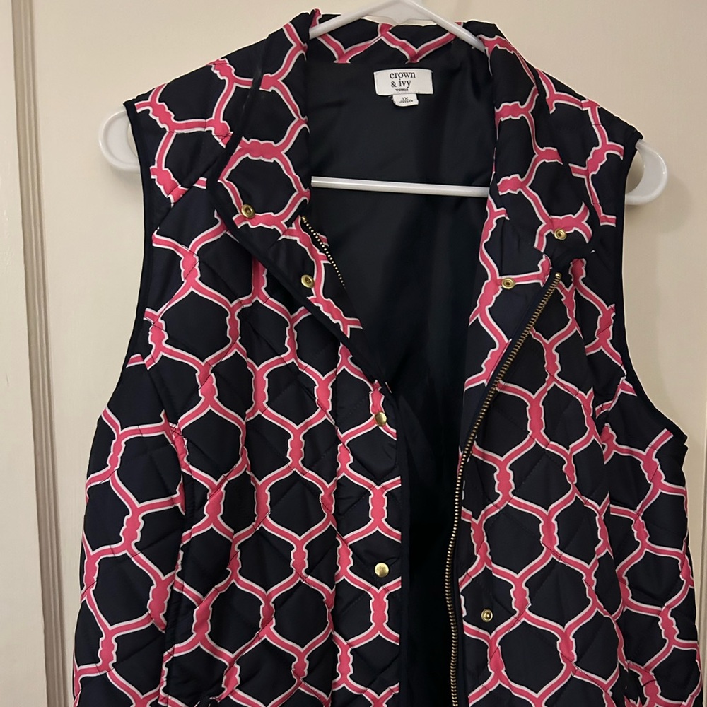 Women’s Crown & Ivy Vest Sz 1X